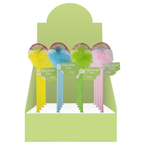 Picture of FLUFFY RAINBOW PENS